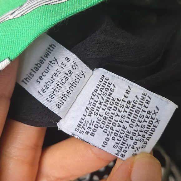 DIANE VON FURSTENBERG Gabrielle Jacket In Green Size 2 - Picture 6 of 8